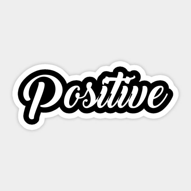 positive Sticker by janvimar